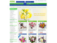 Asda Flowers website