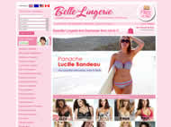 Belle Lingerie website