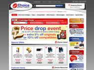 Choice Stationery Supplies website