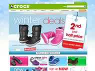 Crocs website