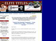 Elite Titles website