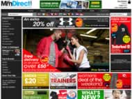 M and M Direct IE website