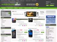 Mobile Phones Direct website
