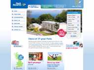 Park Resorts website