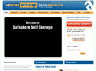 Safe Store website