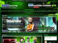 SEGA Poker website