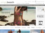 Simply Beach website