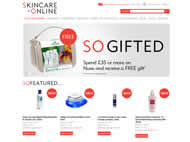 Skincare Online website