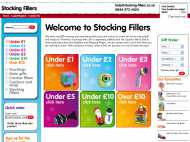 Stocking Fillers website
