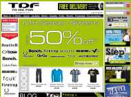 TDF fashion website