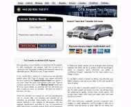 Airport Taxis website