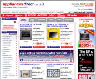 Appliances Direct website