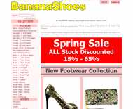 BananaShoes website