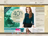 CC Fashion website