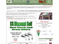 CG Golf website