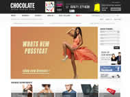 Chocolate Clothing website