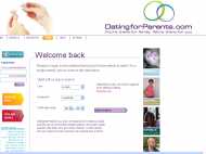 Dating for Parents website