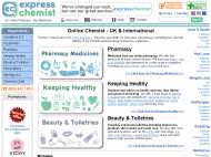 Express Chemist website