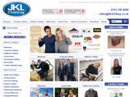 JKL Clothing website