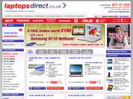 Laptops Direct website