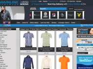 Mainline Menswear website
