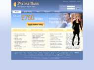 Payday Bank website