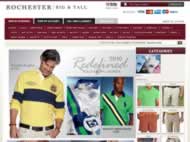 Rochester Clothing website