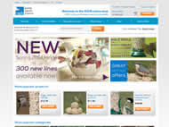 RSPB Shop website
