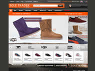 Soletrader Outlet website