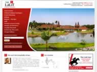 Lalit Hotels website
