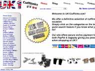 UK 1 Cuff Links website
